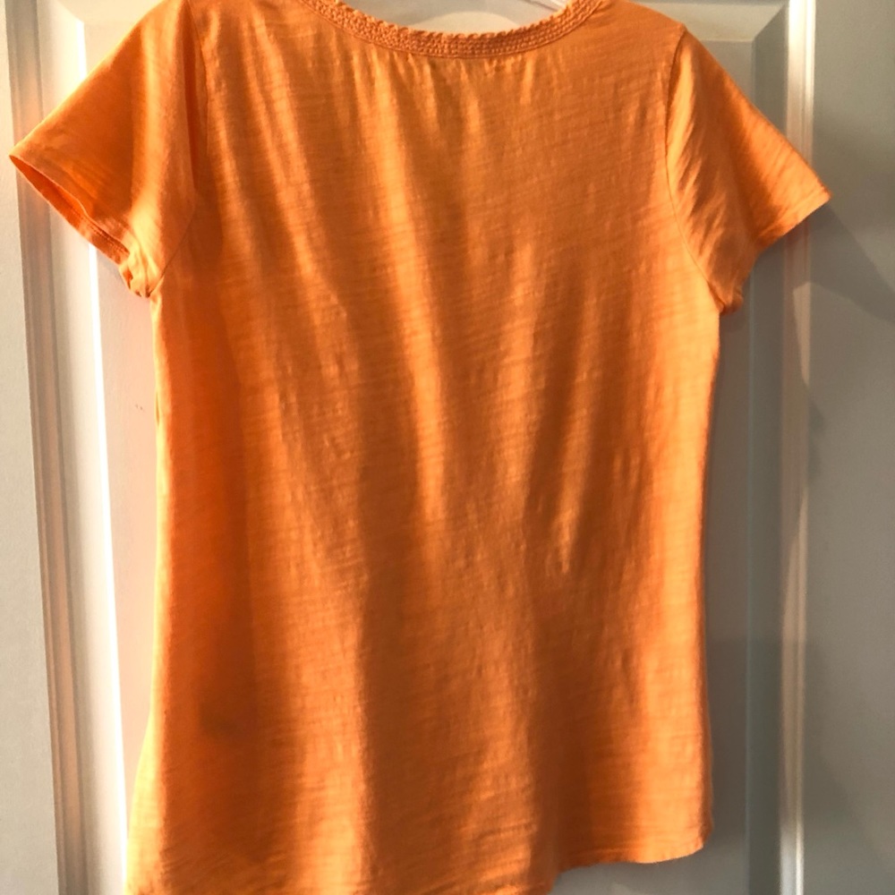 Lucky Brand Embroidered Tshirt Size M - Picture 4 of 6